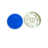 Hubbe Cookie Cutter - Wonder woman Shield