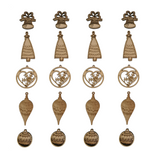 Wooden Christmas Tree Decorations Set -  20 Piece