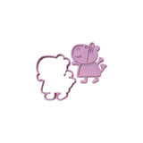 Hubbe Cookie Cutter - Peppa Pig - Zoe Zebra