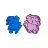 Hubbe Cookie Cutter - Peppa Pig - Zoe Zebra