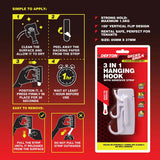 DEKTON Gecko Grip 3 in 1 Hanging Hook