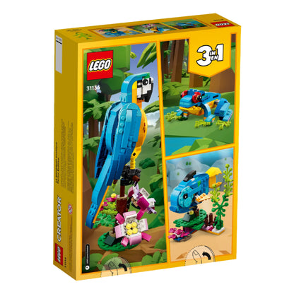 LEGO 31136 Creator 3-in-1 Exotic Parrot