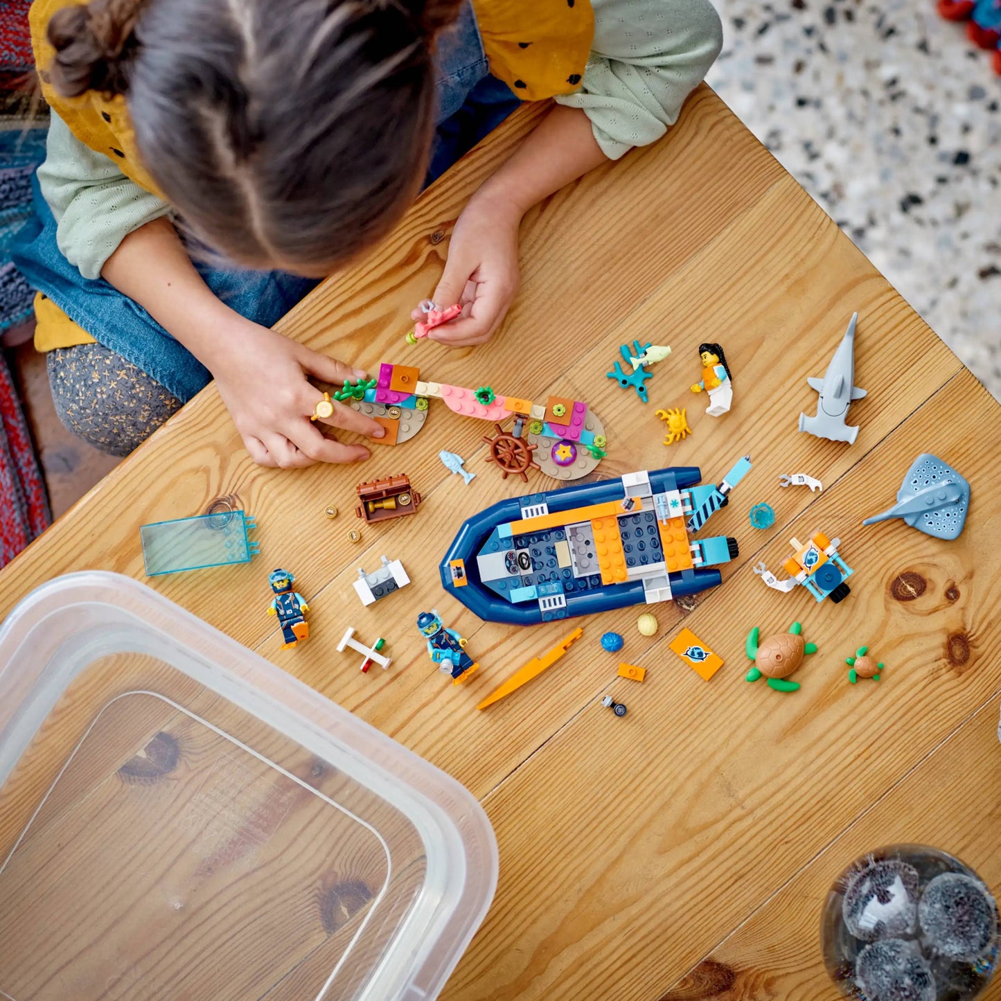 LEGO 60377 City Explorer Diving Boat