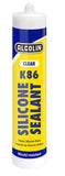 Alcolin sealant silicone K86 280ml clear