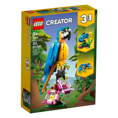 LEGO 31136 Creator 3-in-1 Exotic Parrot