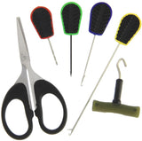 NGT Baiting Needle & Braid Scissor Set 6pc