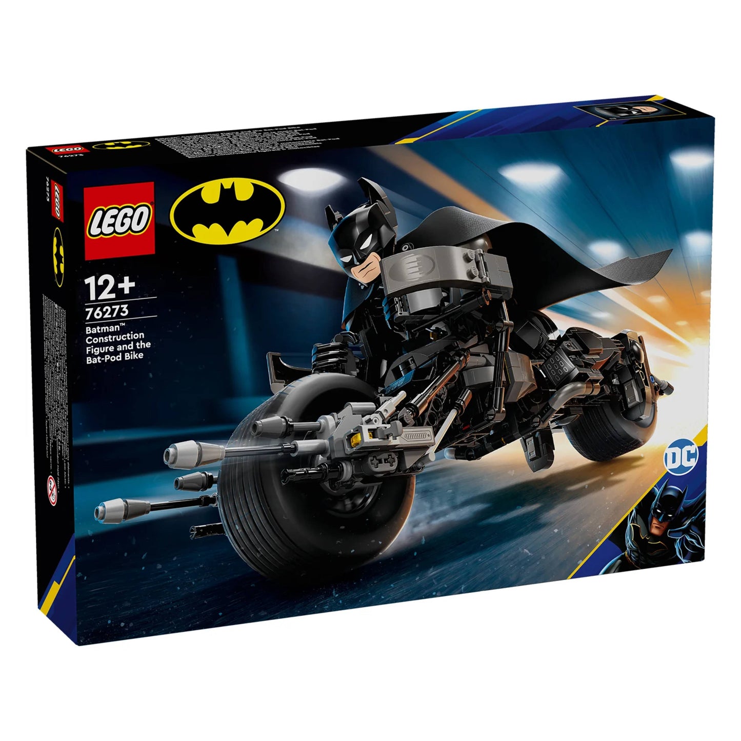 LEGO 76273 DC Batman Construction Figure and the Bat-Pod Bike