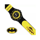 Batman Kid's Black Velcro Strap Analogue Watch