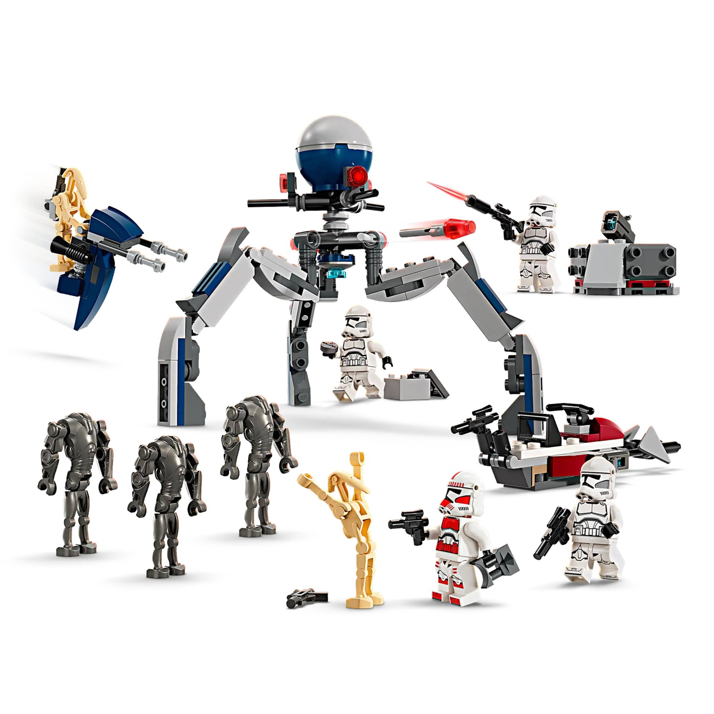 LEGO 75372 Star Wars Clone Trooper & Battle Droid Battle Pack