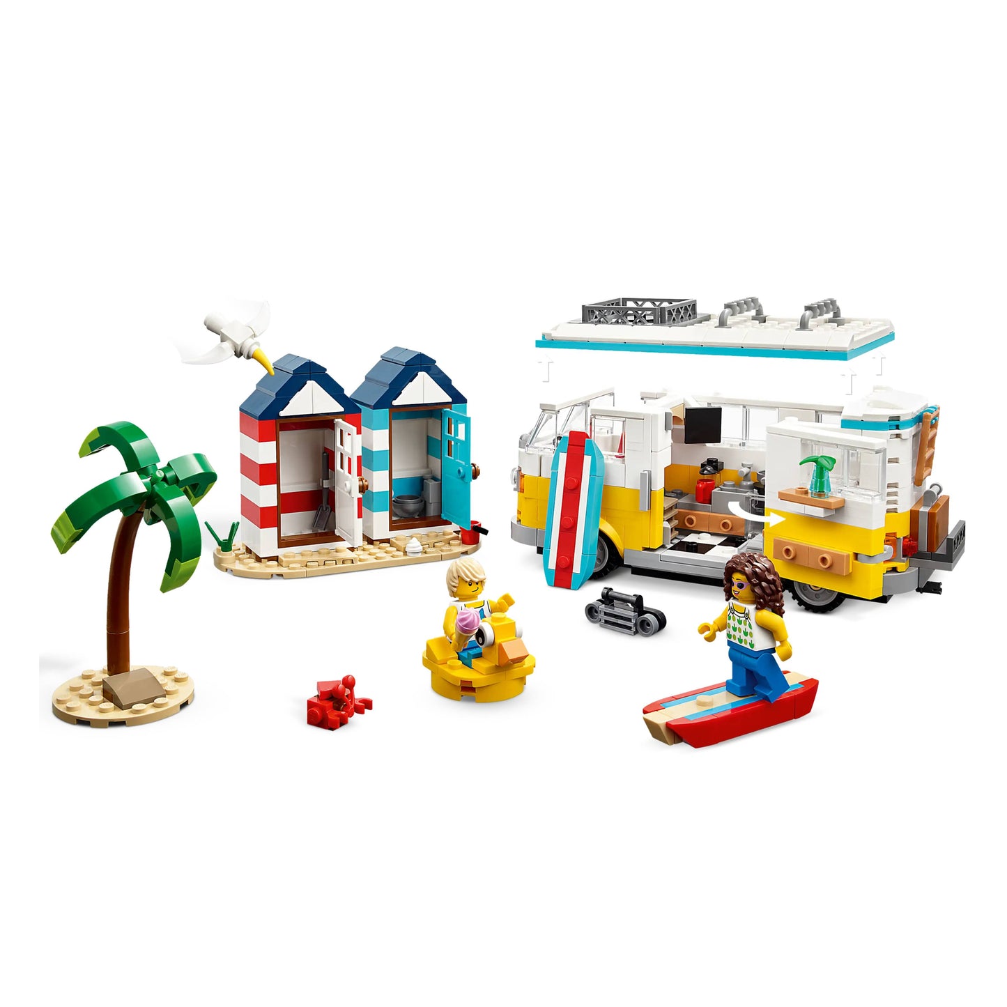 LEGO 31138 Creator 3-in-1 Beach Camper Van