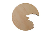 Wooden Bear Cutout Cup Coasters