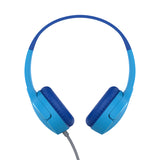 BELKIN SOUNDFORM Mini Wired On-Ear (3.5mm) Headphones for Kids - Blue