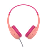 BELKIN SOUNDFORM Mini Wired On-Ear (3.5mm) Headphones for Kids - Pink