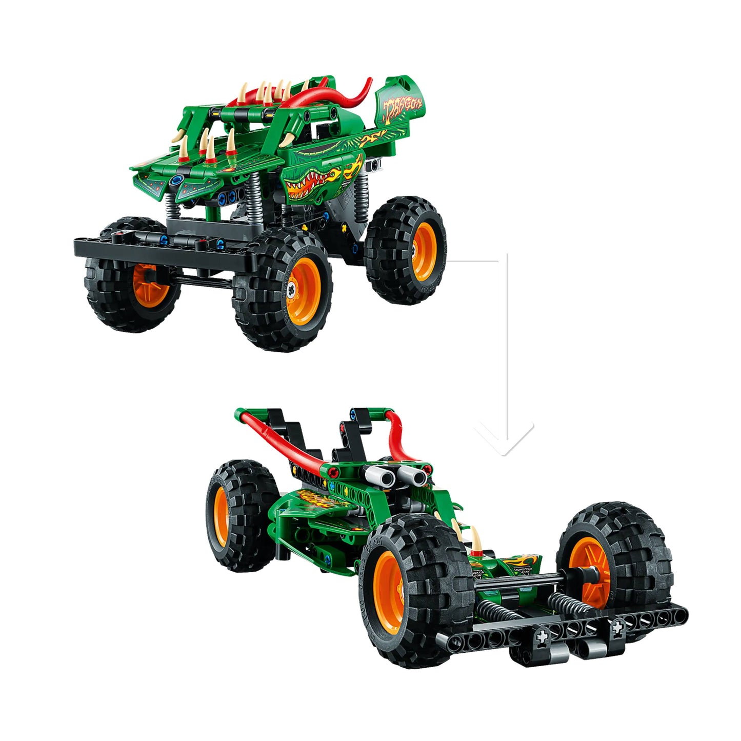 LEGO 42149 Technic Monster Jam Dragon