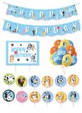 Balloon Happy Birthday Banner Sets