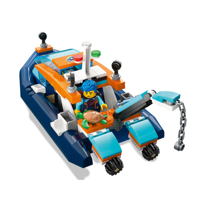 LEGO 60377 City Explorer Diving Boat