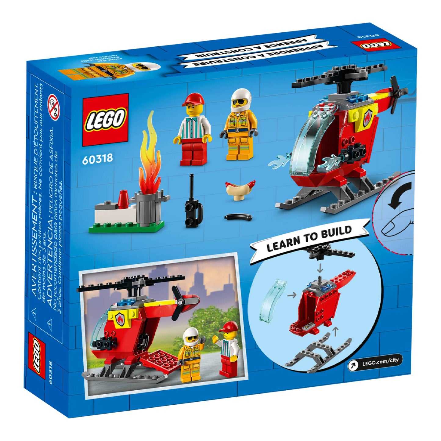 LEGO 60318 City Fire Helicopter