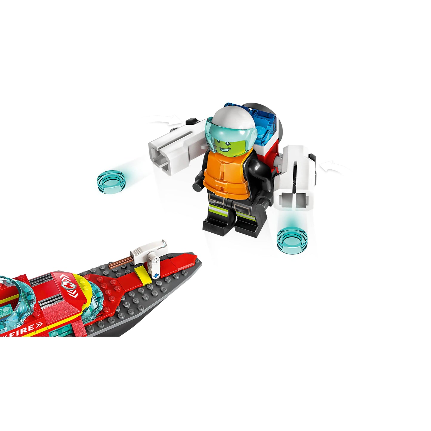 LEGO 60373 City Fire Rescue Boat