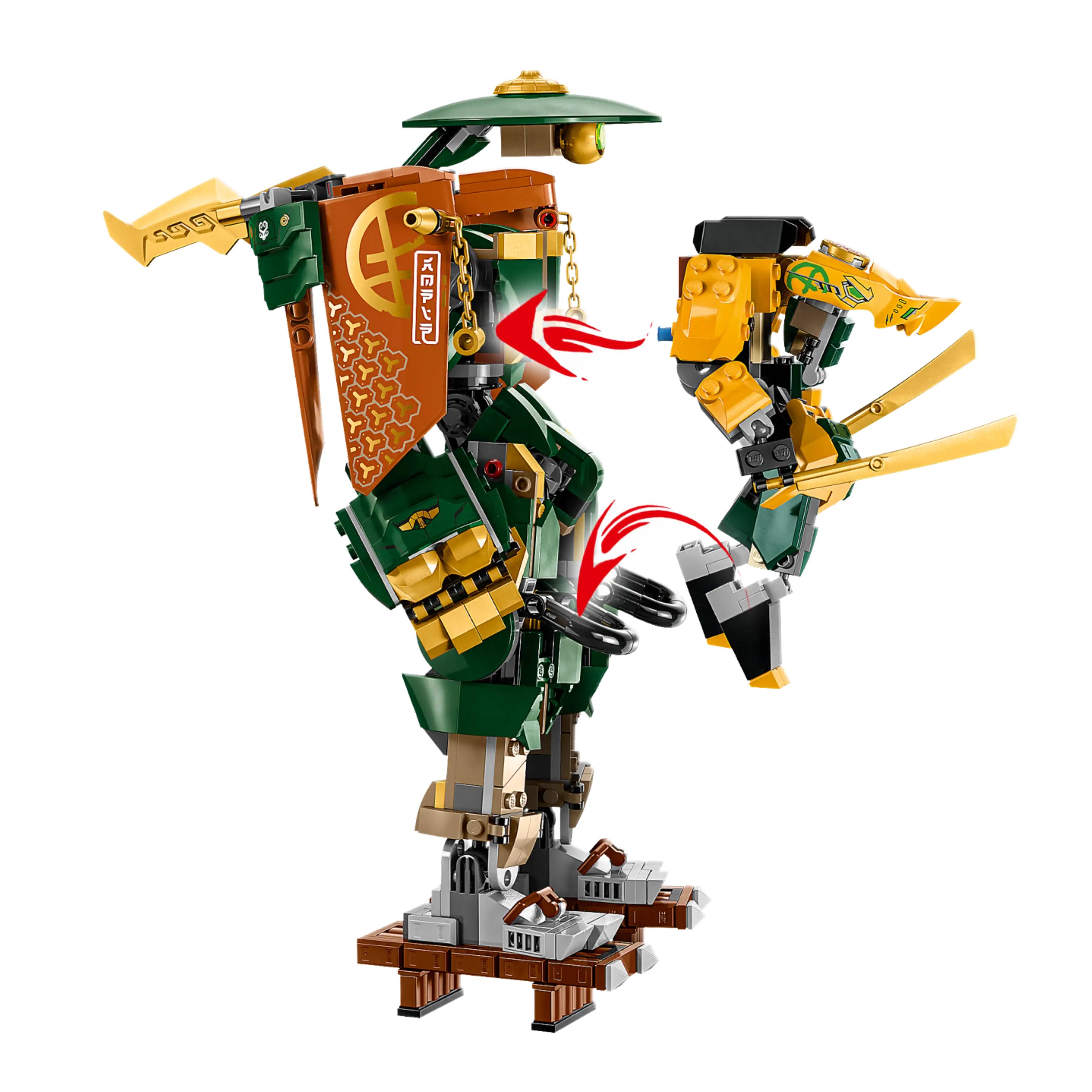 LEGO 71794 NINJAGO Lloyd and Arin's Ninja Team Mechs – Hubbe Central