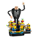 LEGO 75582 Despicable Me 4 Brick-Built Gru and Minions