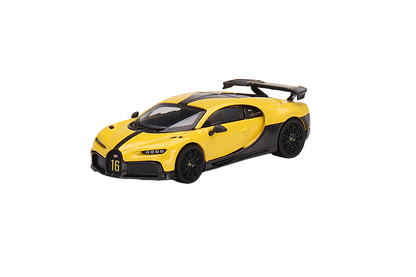 Mini GT Bugatti Chiron Pur Sport Yellow 1:64 Model