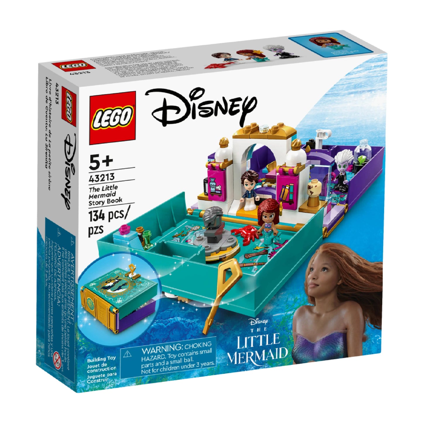 LEGO 43213 Disney The Little Mermaid Story Book