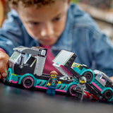 LEGO 60406 City Race Car and Car Carrier Truck