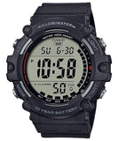 Casio Illuminator AE-1500WH-1AVDF Digital Black Resin Watch