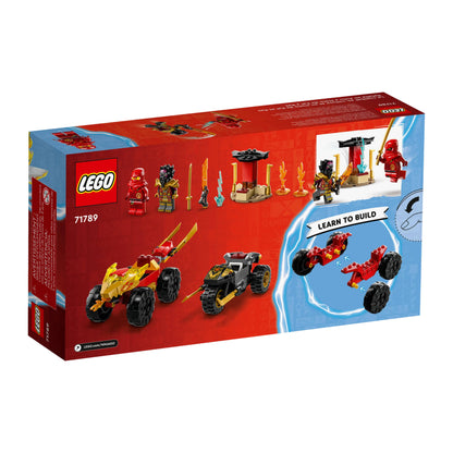 LEGO 71789 NINJAGO Kai and Ras's Car and Bike Battle