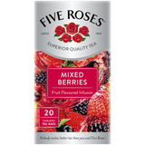 Five Roses Mixed Berries Flavoured Fruit Infusion Teabags 20's