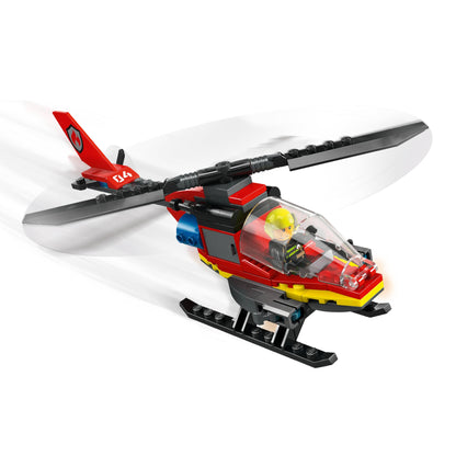 LEGO 60411 City Fire Rescue Helicopter