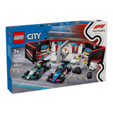 LEGO 60444 City F1 Garage & Mercedes-AMG & Alpine Cars