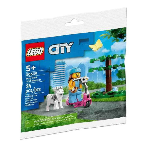 LEGO 30639 City Dog Park and Scooter