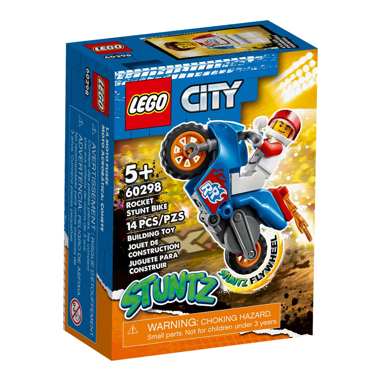 LEGO 60298 City Rocket Stunt Bike