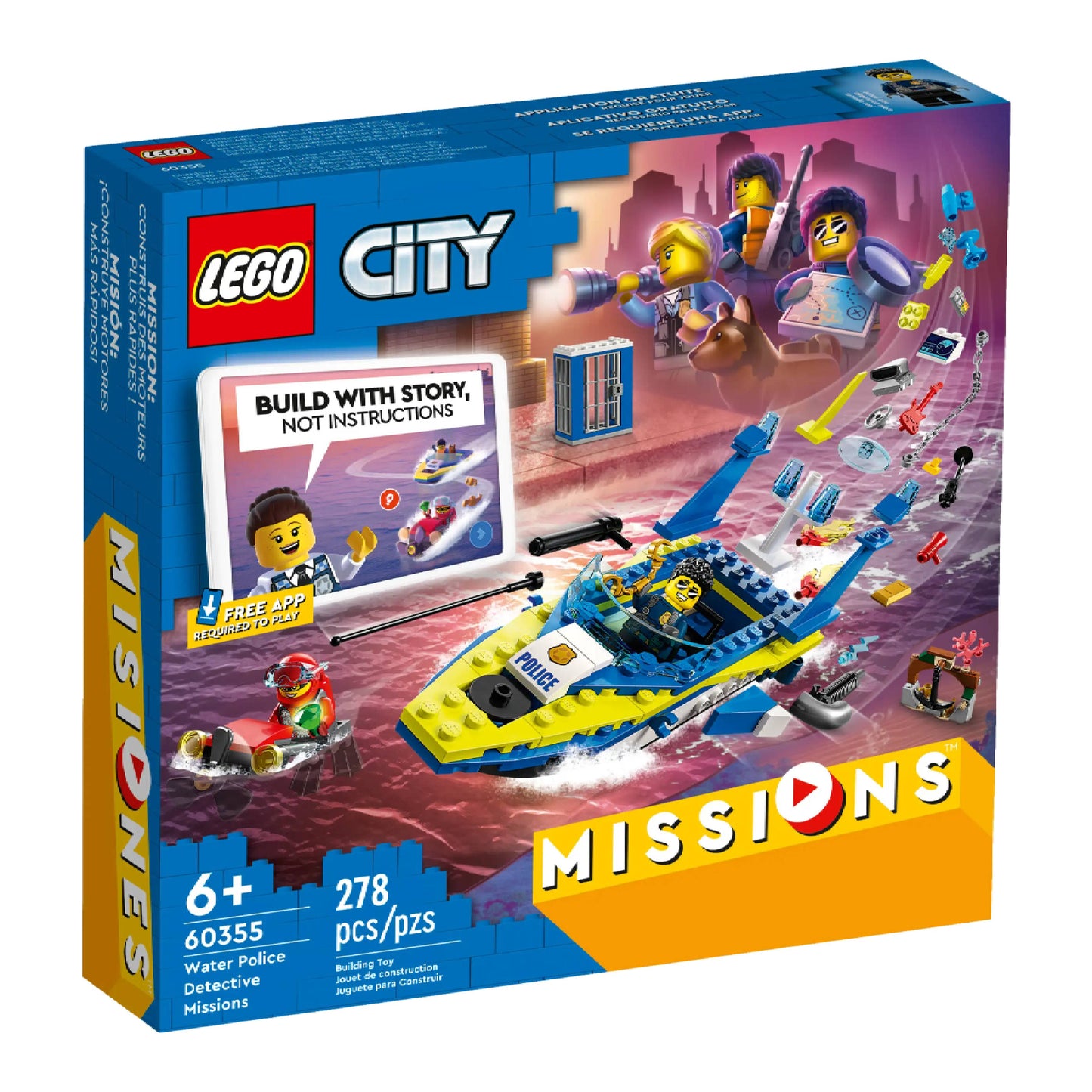 LEGO 60355 City Water Police Detective Missions