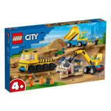LEGO 60391 City Construction Trucks and Wrecking Ball Crane