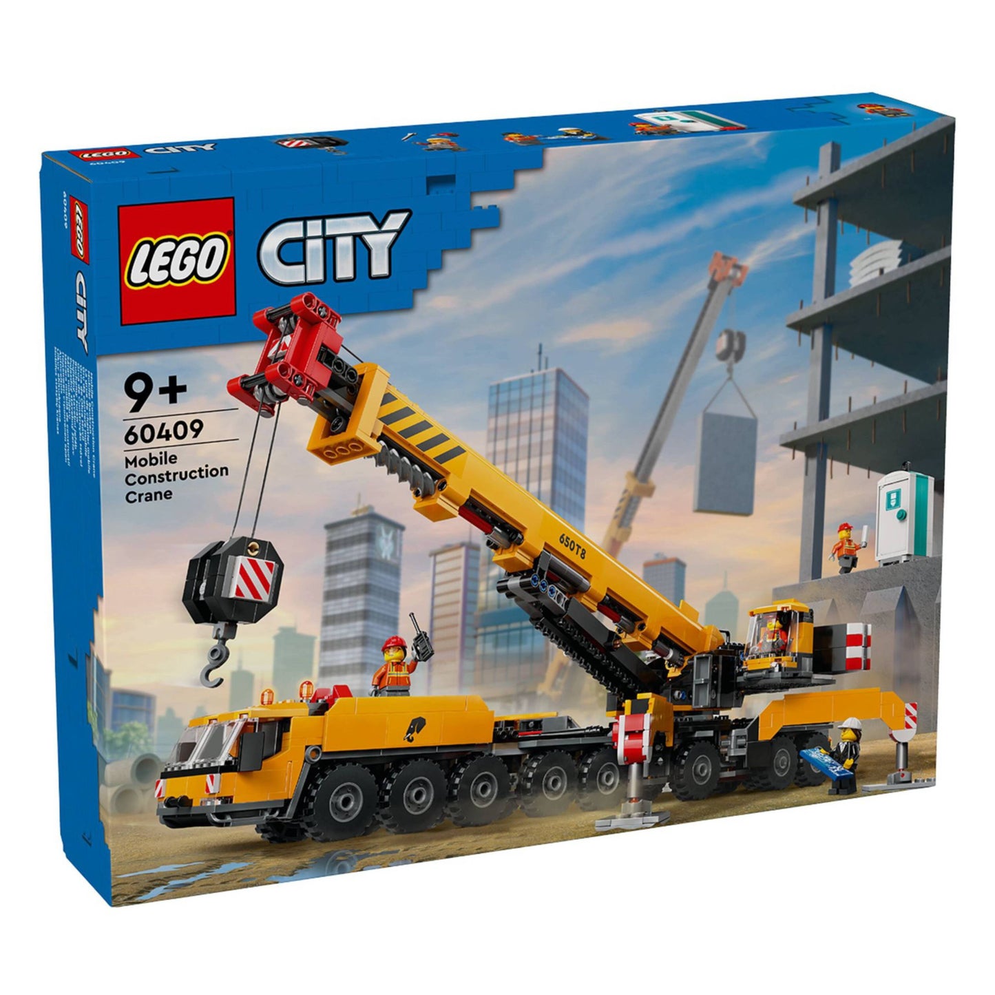 LEGO 60409 City Yellow Mobile Construction Crane