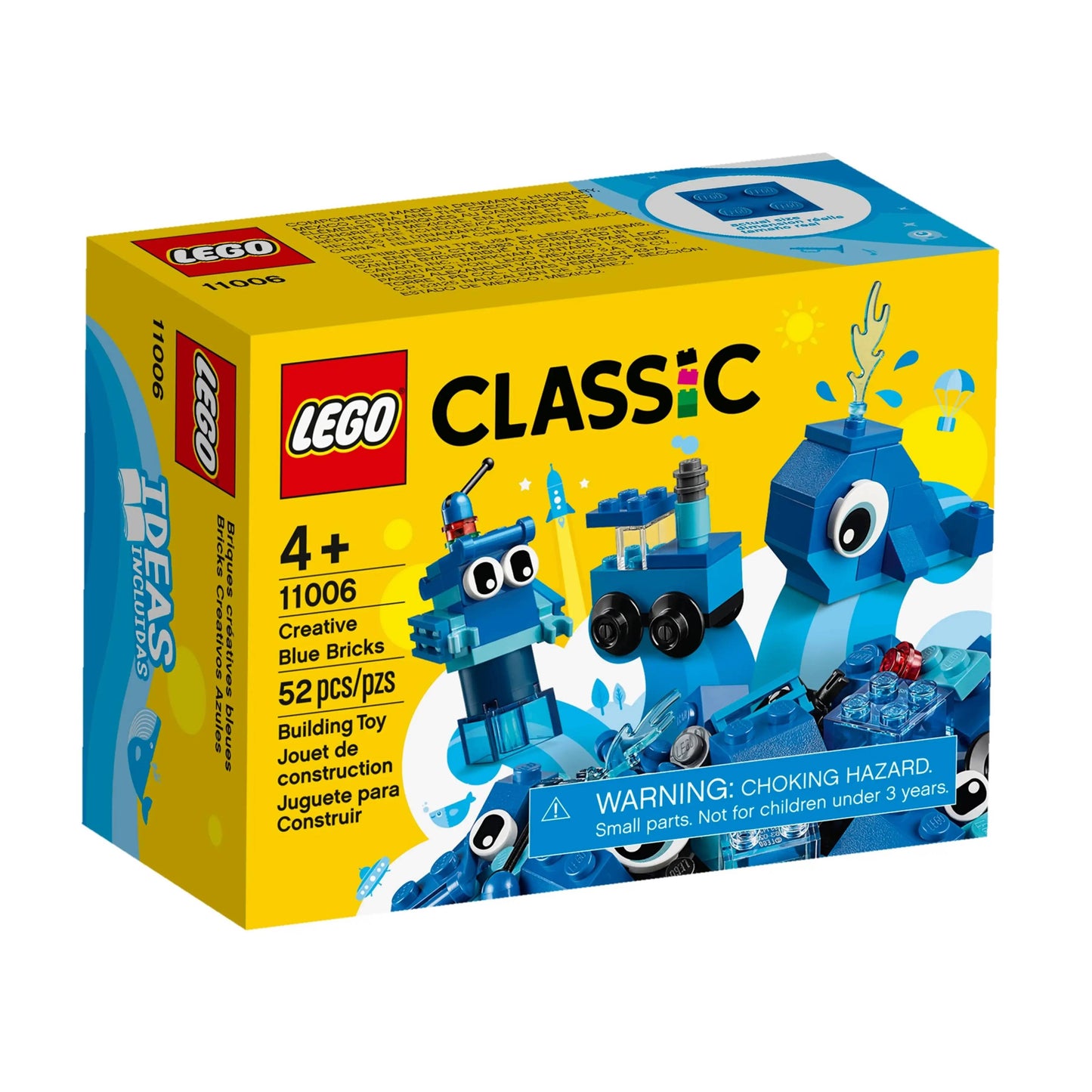 LEGO 11006 Classic Creative Blue Bricks