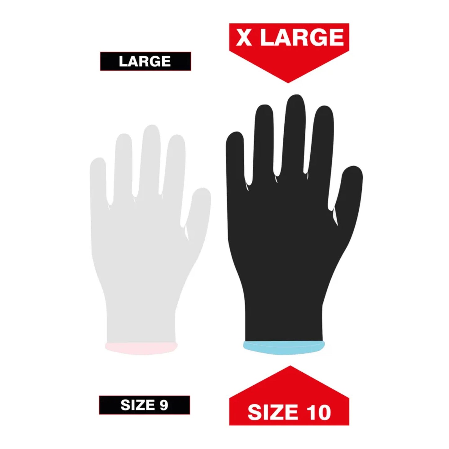 DEKTON Size 10/XL Plumbers Nitrile Coated Gloves