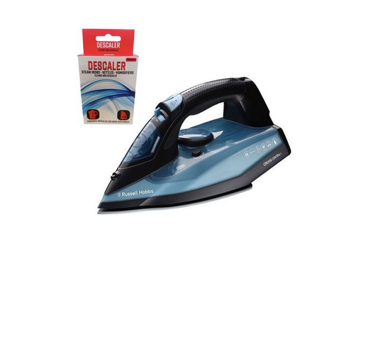 Russell Hobbs Self-Cleaning Iron Crease Control and Home Hub Descaler