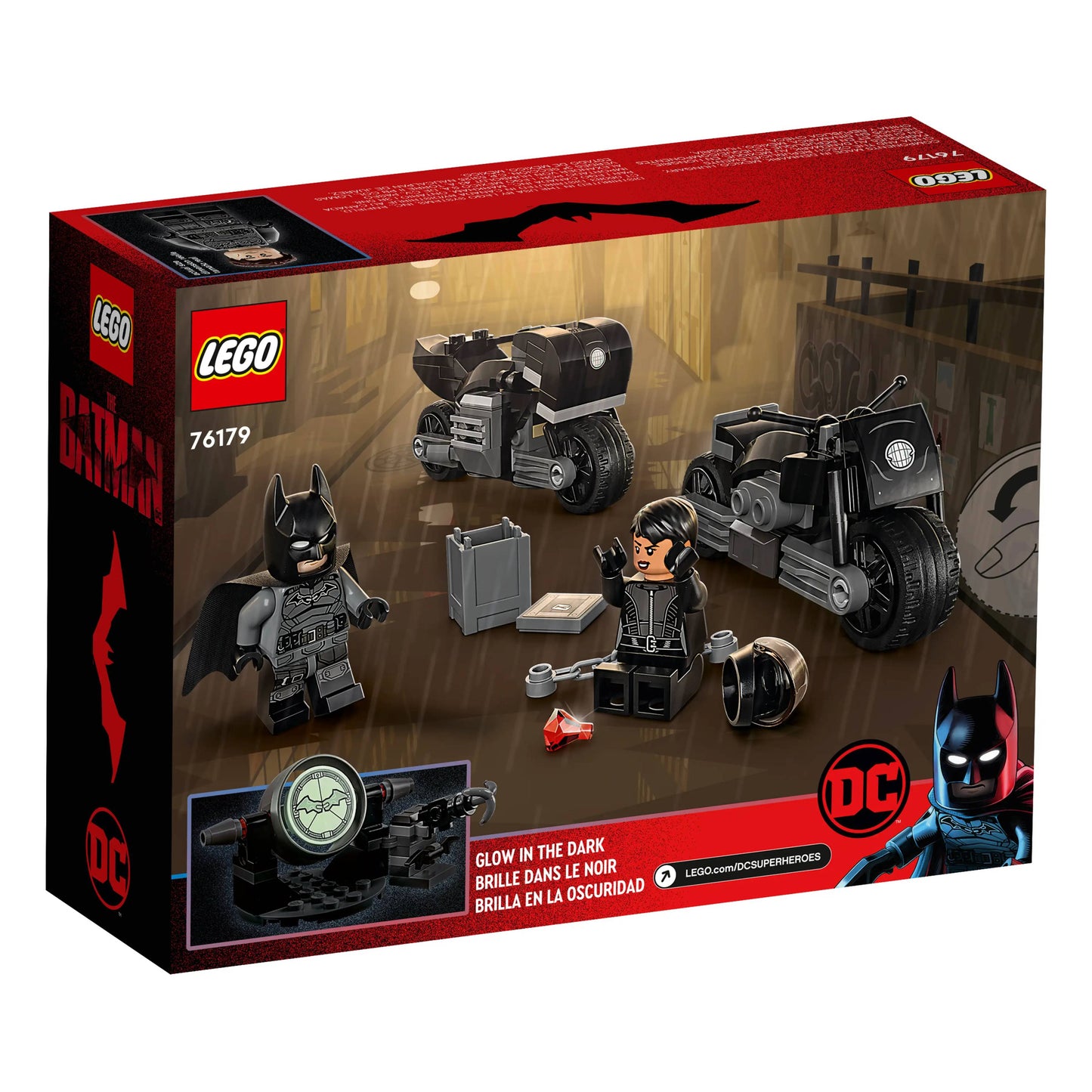 LEGO 76179 DC Batman & Selina Kyle Motorcycle Pursuit