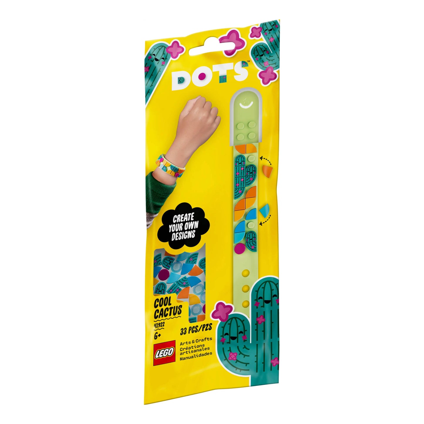 LEGO 41922 DOTS Cool Cactus Bracelet