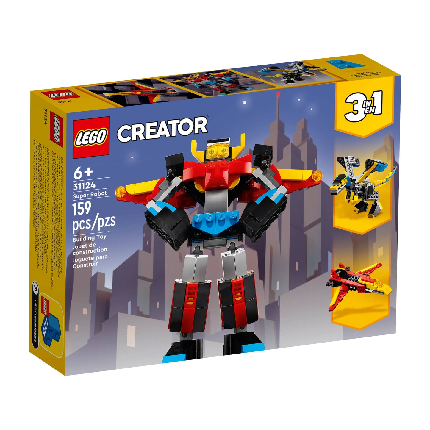 LEGO 31124 Creator 3-in-1 Super Robot (DAMAGED BOX)