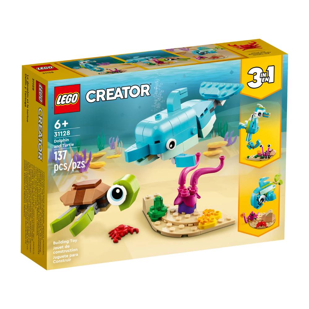 LEGO 31128 Creator 3-in-1 Dolphin and Turtle