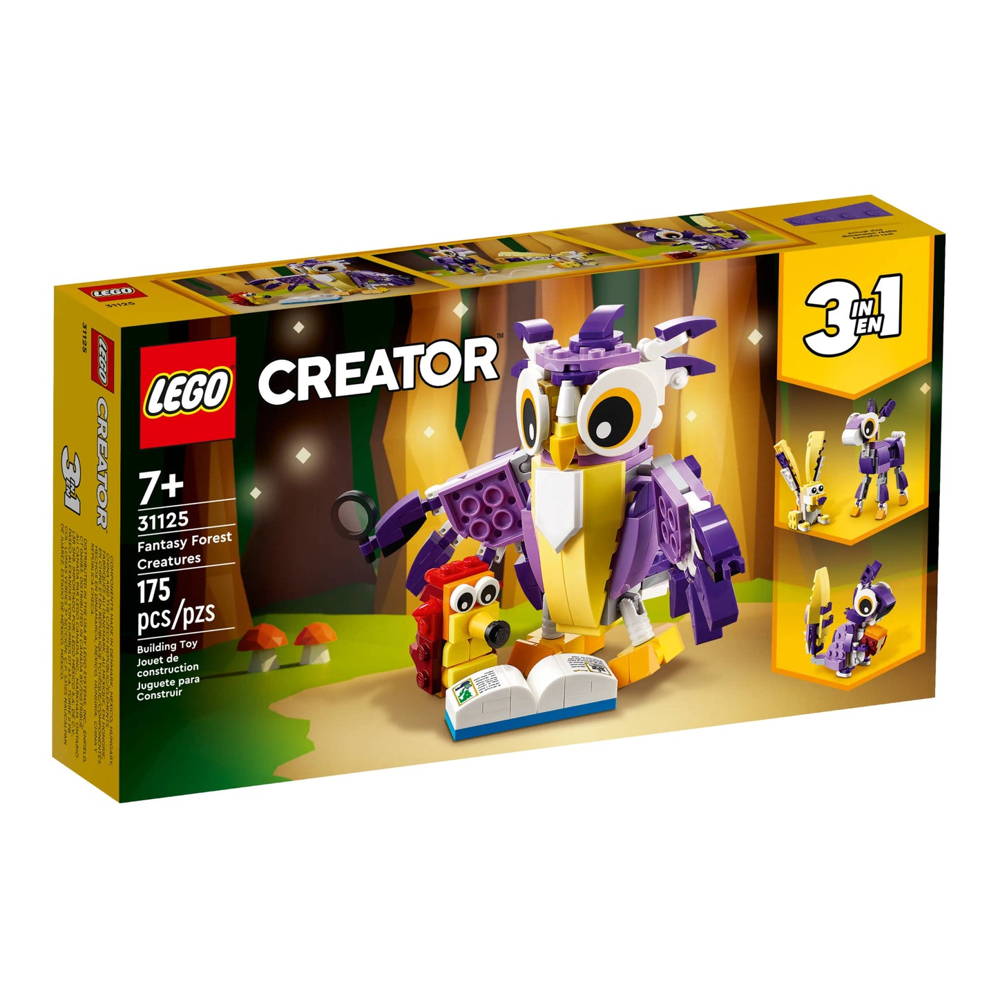 LEGO 31125 Creator 3-in-1 Fantasy Forest Creatures