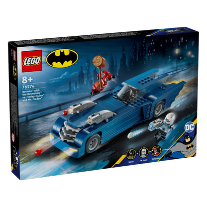 LEGO 76274 DC Batman with the Batmobile vs. Harley Quinn and Mr. Freeze