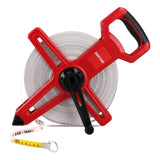 DEKTON 100m Fibreglass Surveyor Tape with Holder