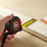 DEKTON 3m x 19mm Hard Case Tape Measure