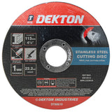 DEKTON 115mm Stainless Steel Cutting Disc - Ultra Thin