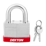 DEKTON 40mm Galvanized Padlock